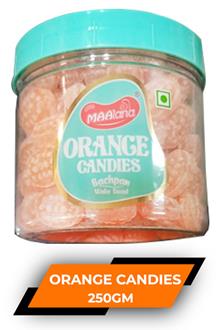 Maalana Orange Candies 250gm